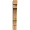 Ekena Millwork Balboa Block Smooth Bracket, Western Red Cedar, 3 1/2"W x 18"D x 26"H BKT04X18X26BOA05SWR - alternate 3